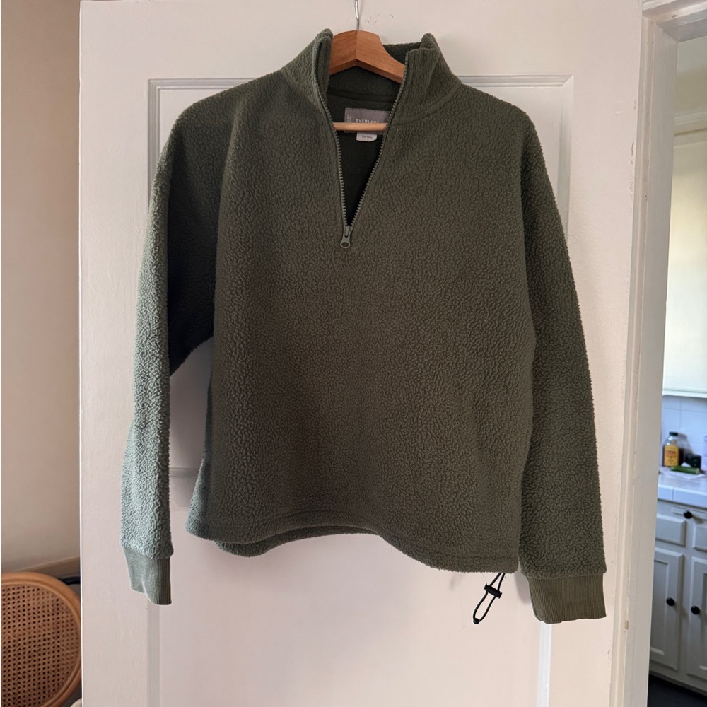 Everlane ReNew Half-Zip Fleece Pullover
